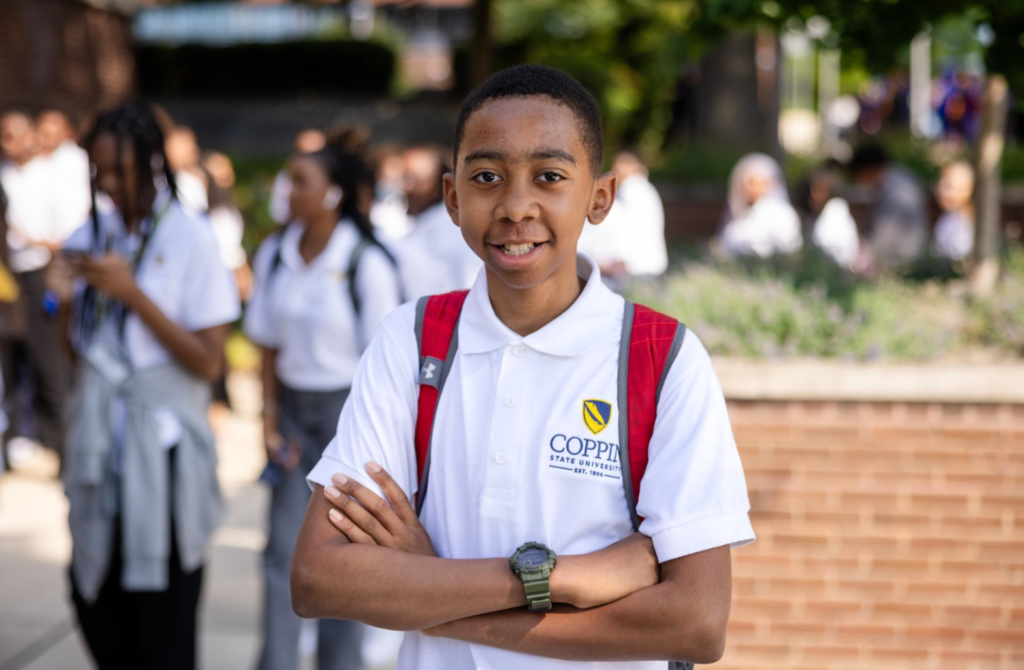 West Muhammad Makes History At Coppin State University At 14 Years Old Becoming The Youngest Person To Ever Attend The Institution. .png