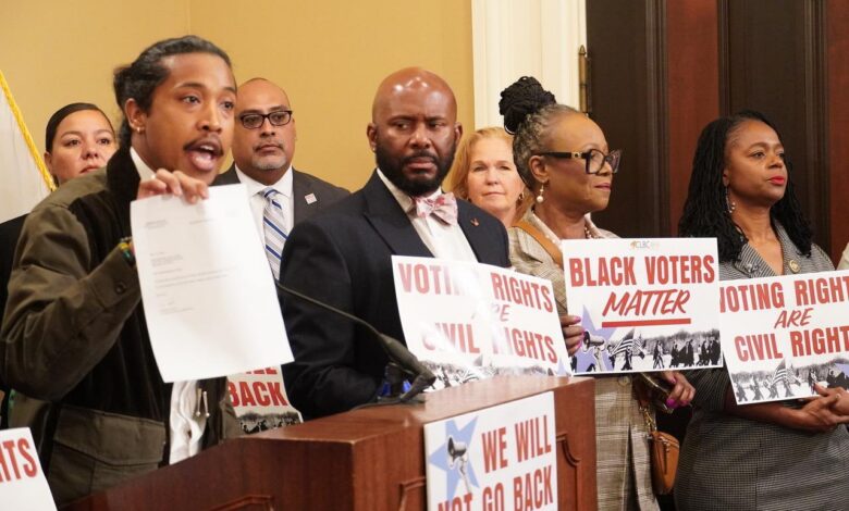 Tennesse officials visit State Capitol protest voting rights
