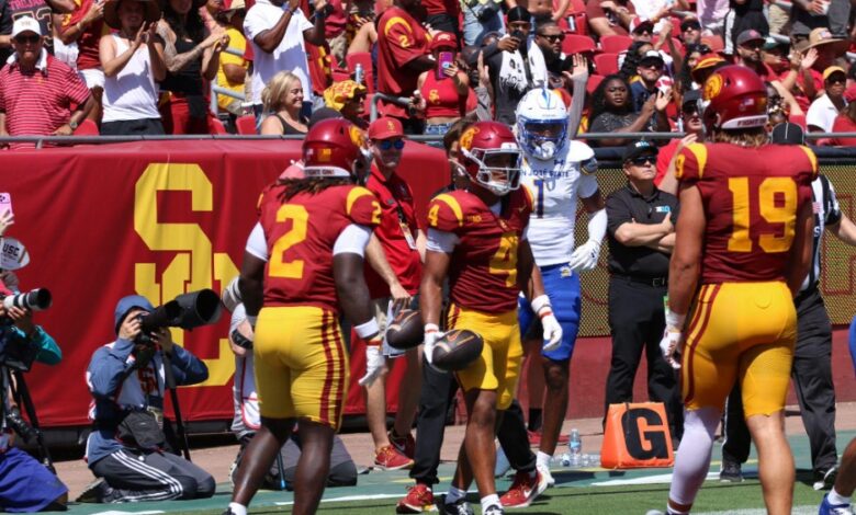 USC Freshmen don't wait their turn